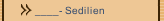____- Sedilien